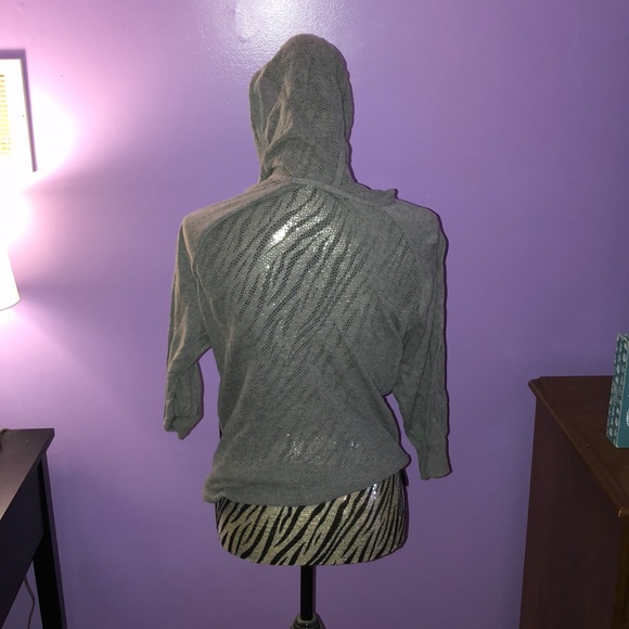 ♥️hi low hood sweater top - Picture 2 of 3